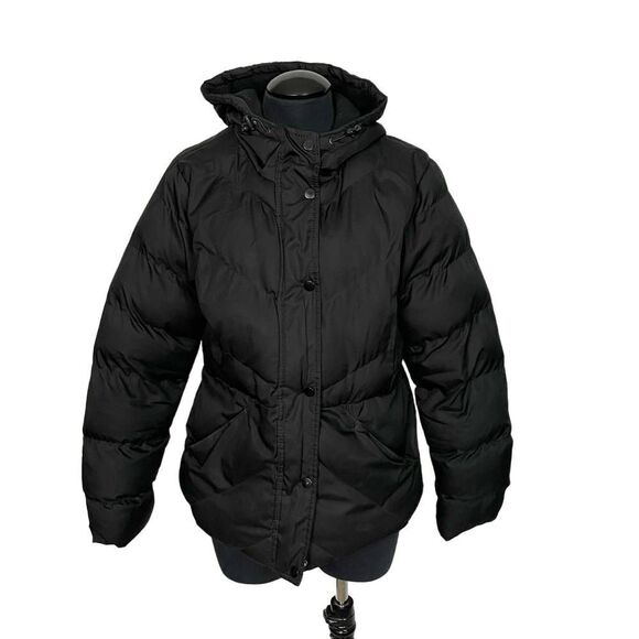 Faded Glory Black Puffer Coat - Women’s M - Picture 1 of 7